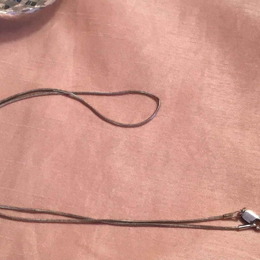 Sterling Silver Snake Chain 15” Length - Picture 5 of 8